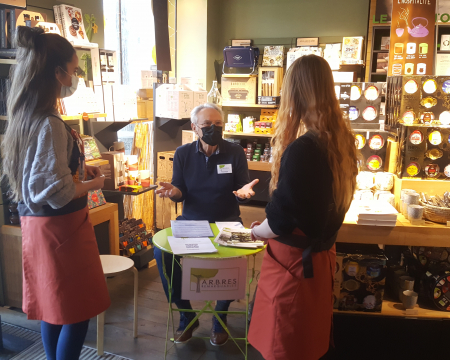 Opération arrondi en caisse pour les arbres remarquables