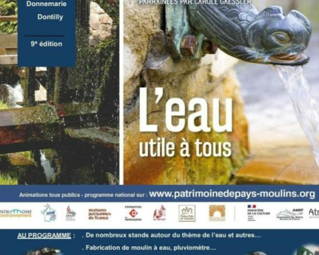 Journée du patrimoine de pays et des moulins à Donnemarie-Dontilly (77)